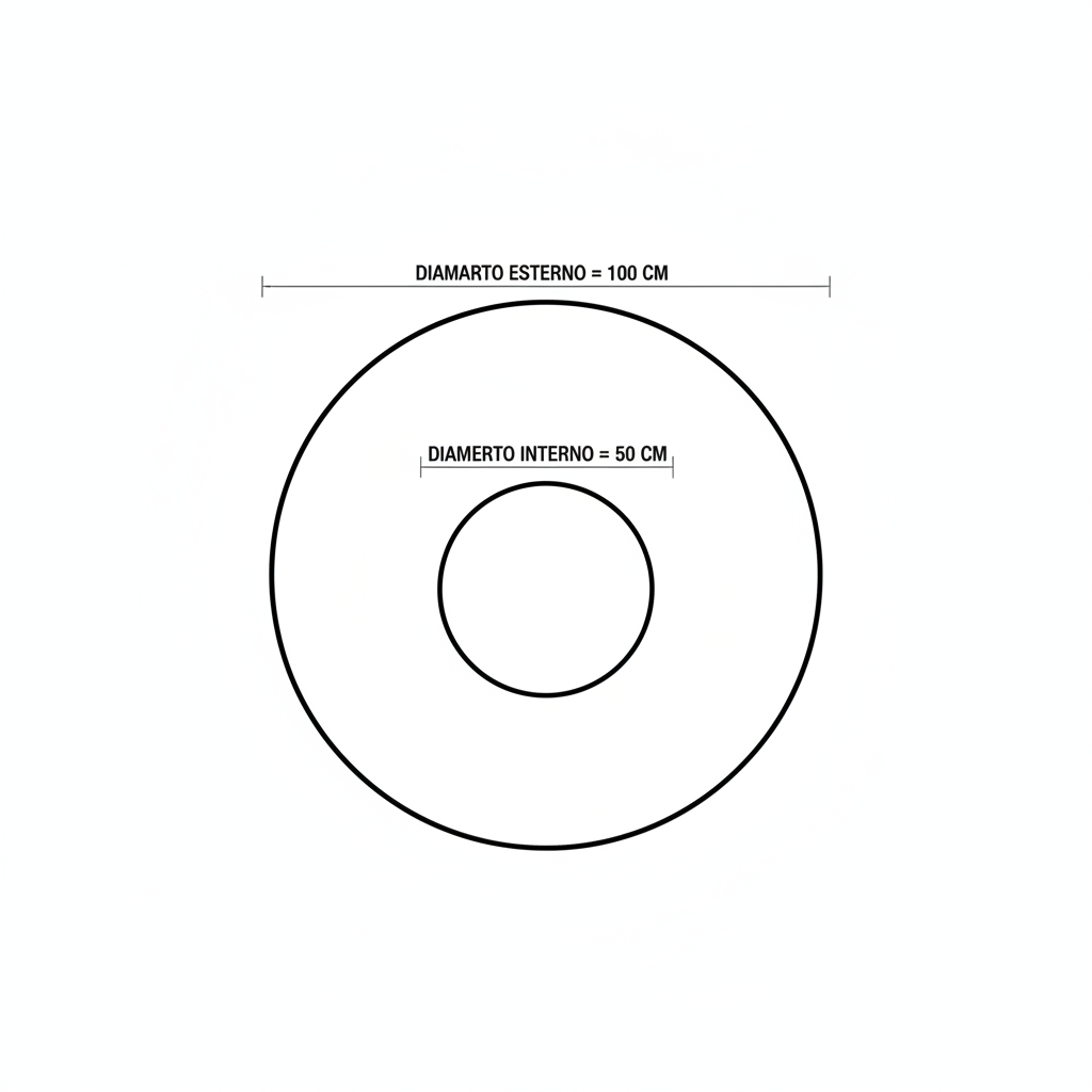 Specchio Rotondo da Parete in Legno e Resina Foglia Oro, Argento o Rame – Ø 100 cm