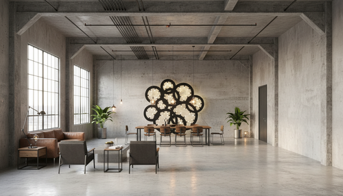 Rosone nero opaco 130 x 130