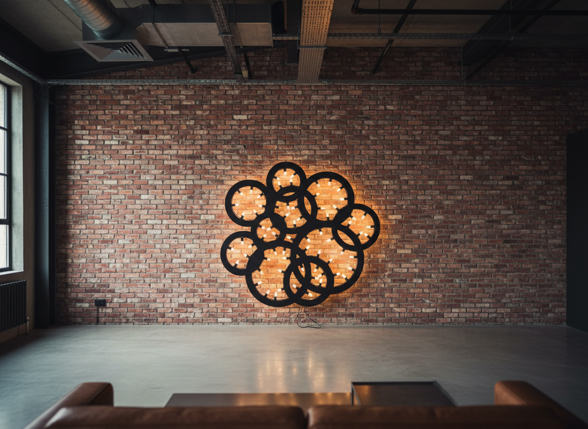 Rosone in legno verniciato con finitura poliuretanica